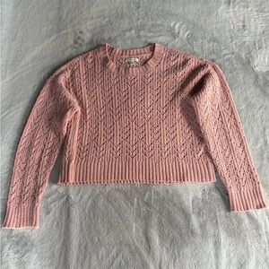 Pink Knit Sweater